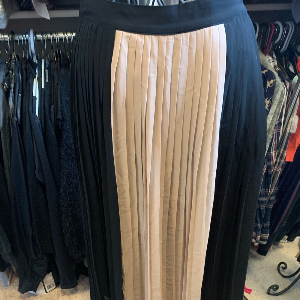 Black and Tan long skirt